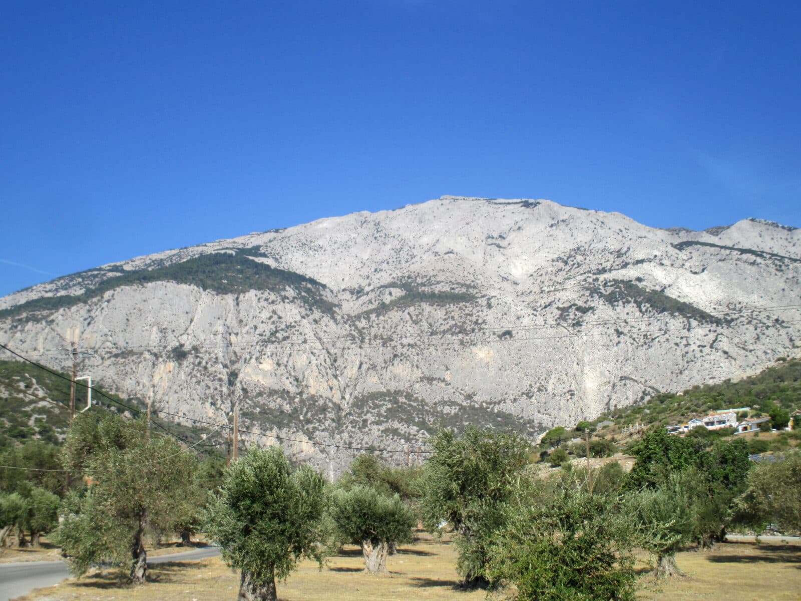 Mount Kerkis, Samos, seen from the south
