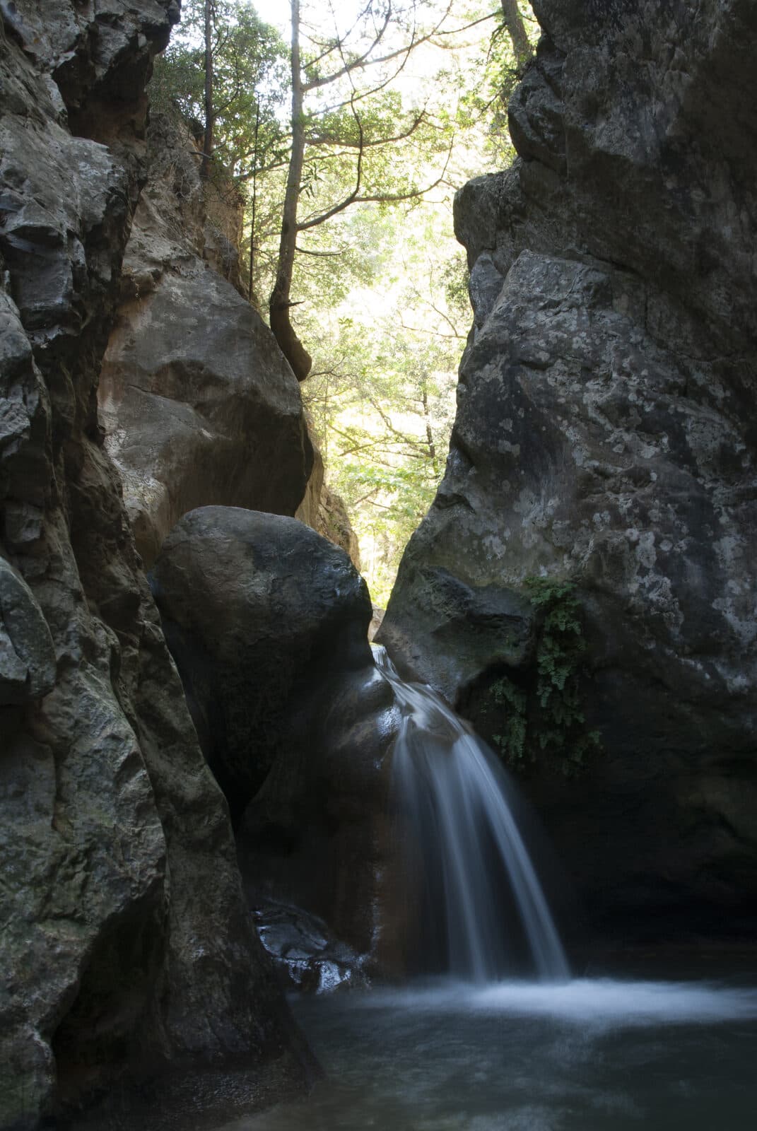 Potami waterfalls, Samos