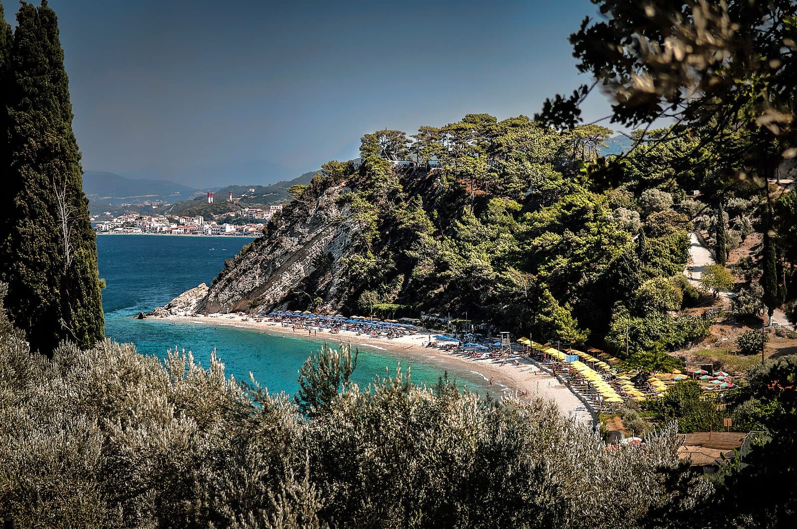 Tsamadou beach, Samos