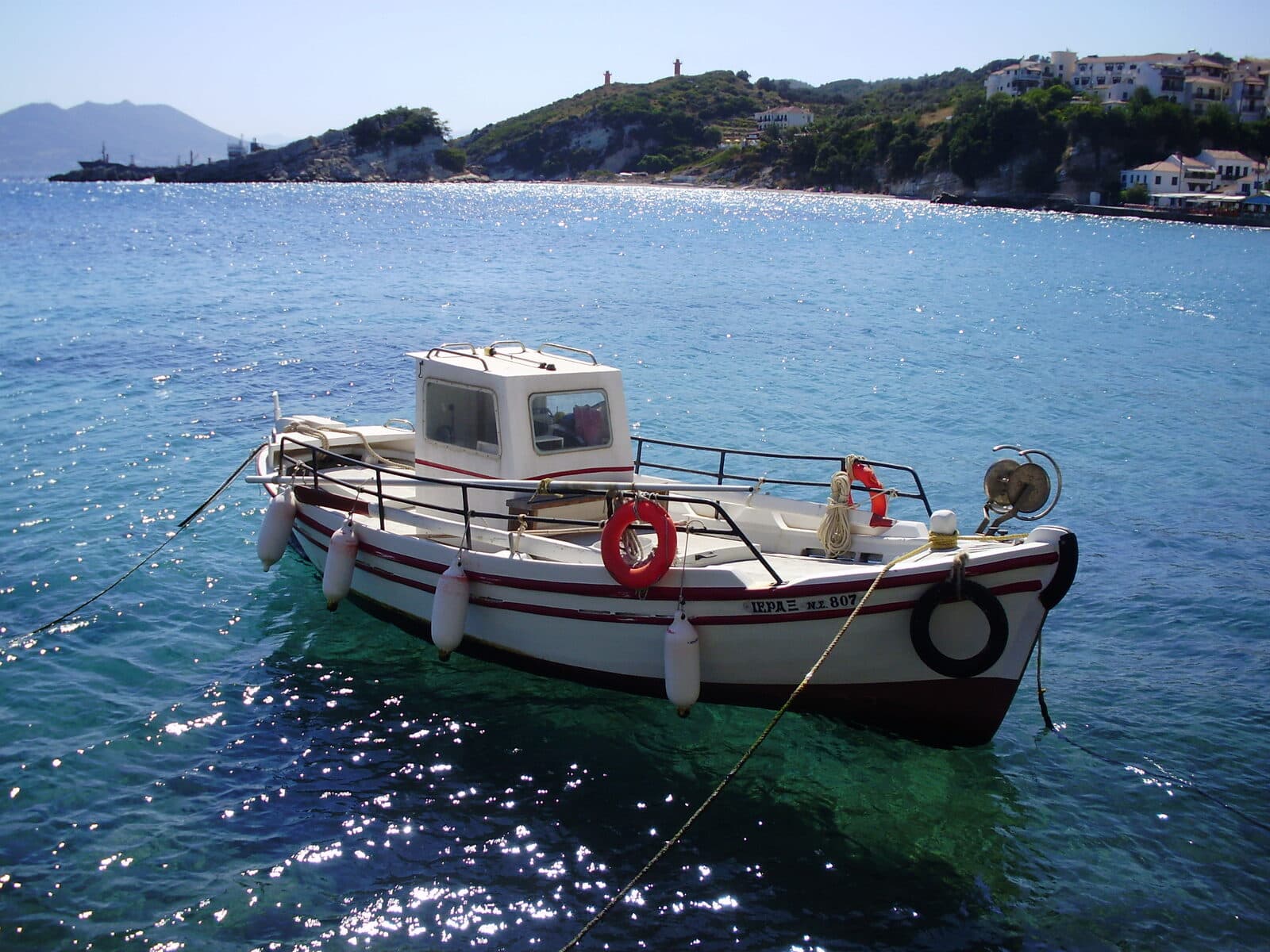 Samos: Boat Tour with BBQ Lunch to Samiopoula
